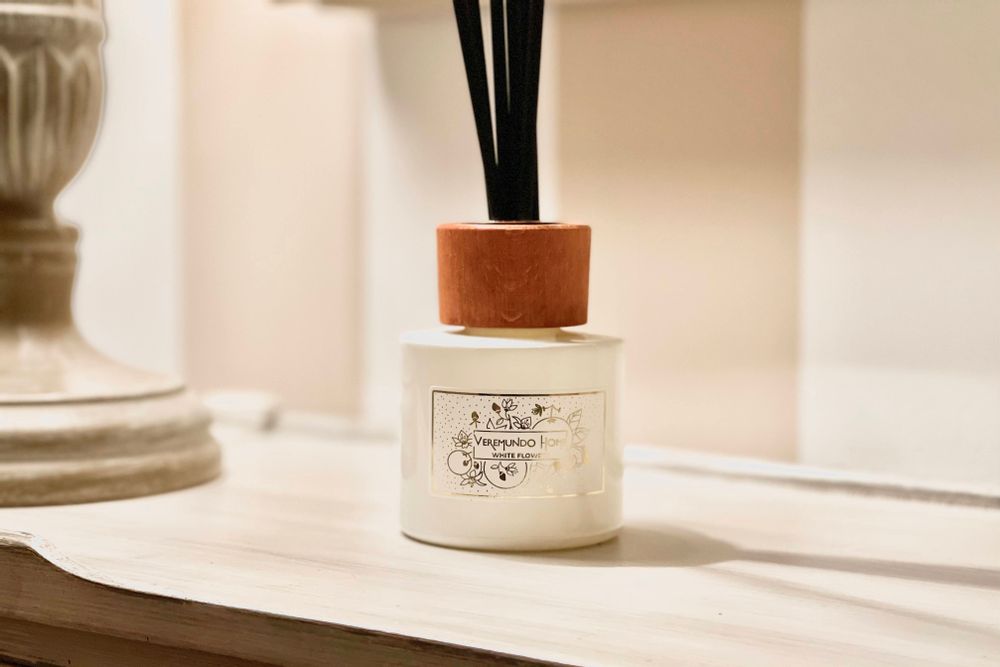 Bougies - Diffuseur d'arômes blanc/or - Paris Collection - VEREMUNDO HOME