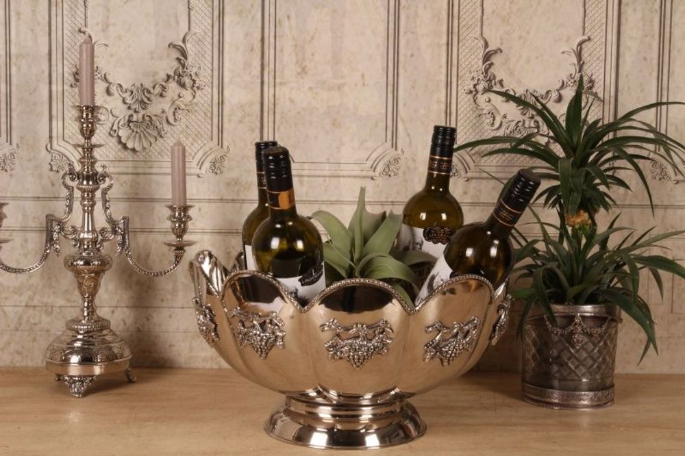 Assiettes au quotidien - Refroidisseur à vin à champagne en cuivre - DUTCH STYLE BY BAROQUE COLLECTION