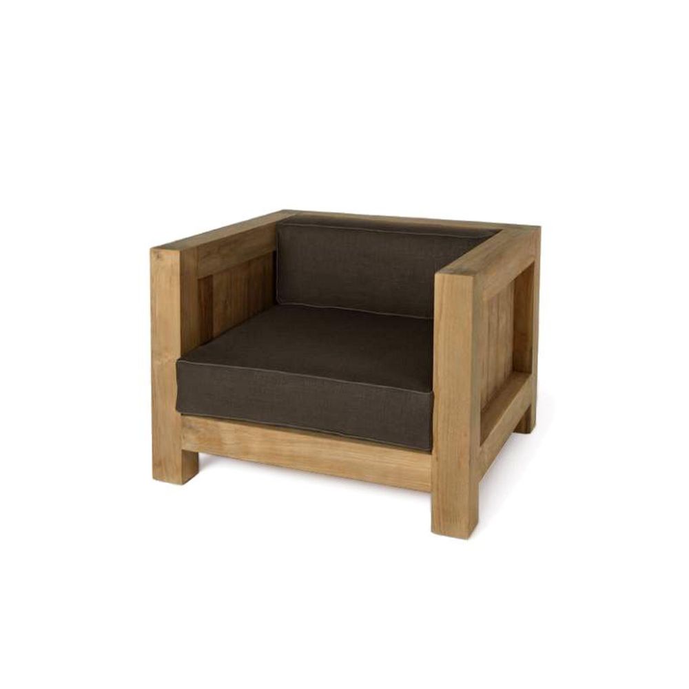 Lounge chairs - Square chair single - SEMPRE IN & OUTDOOR LIVING BV