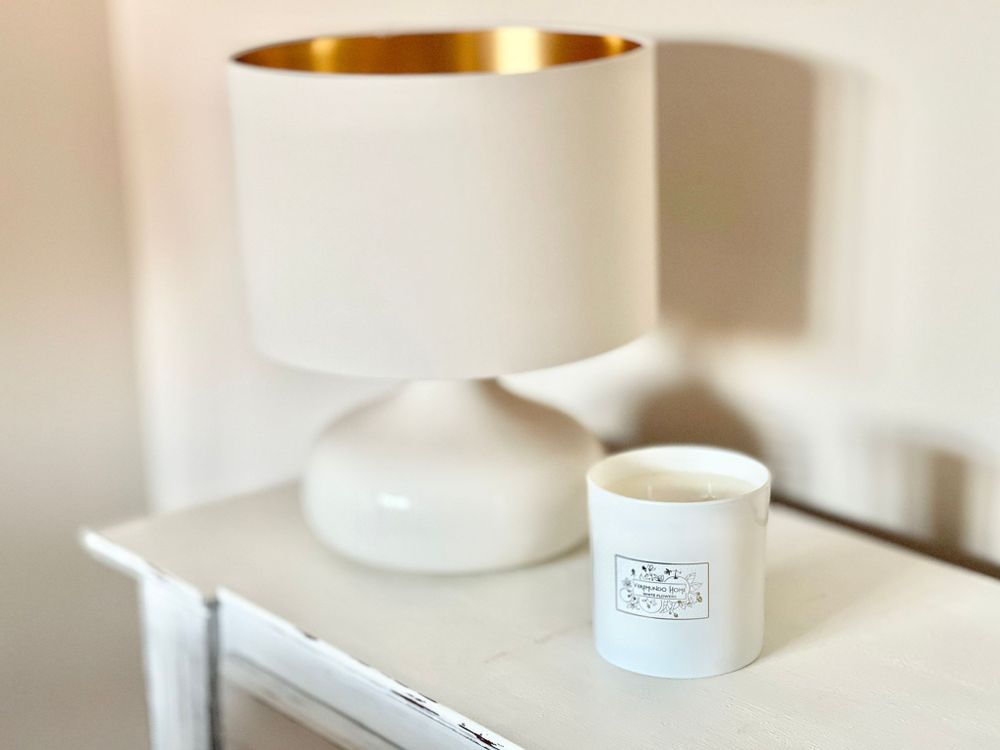 Decorative objects - Scented Candle White/Gold - Paris Collection - VEREMUNDO HOME