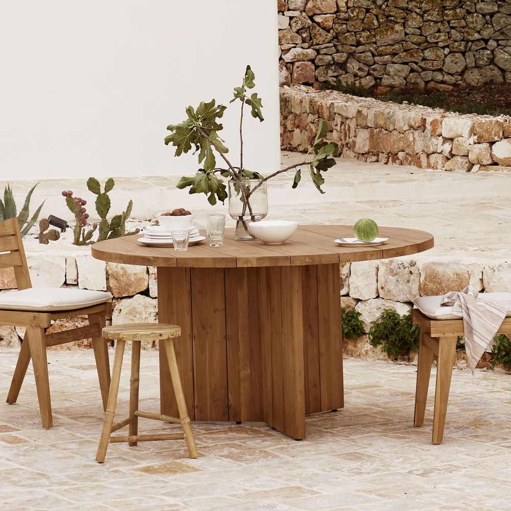Lawn chairs - Teak outdoor furniture - TINEKHOME