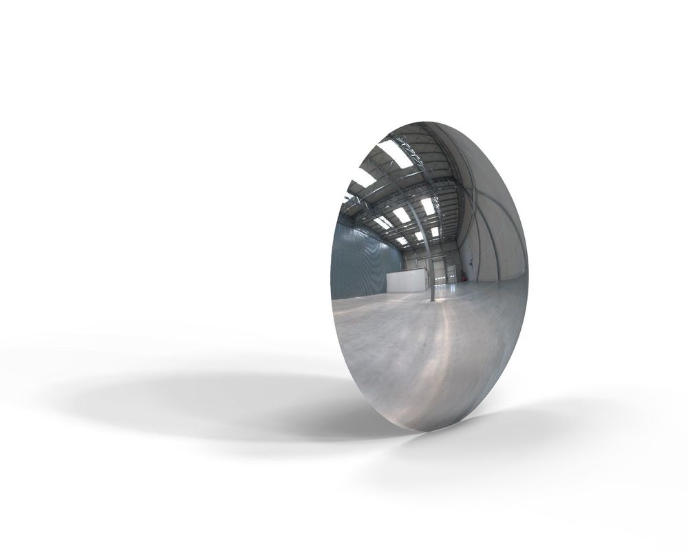 Mirrors - Mirrors made of stainless steel, collection LENSES - FOST