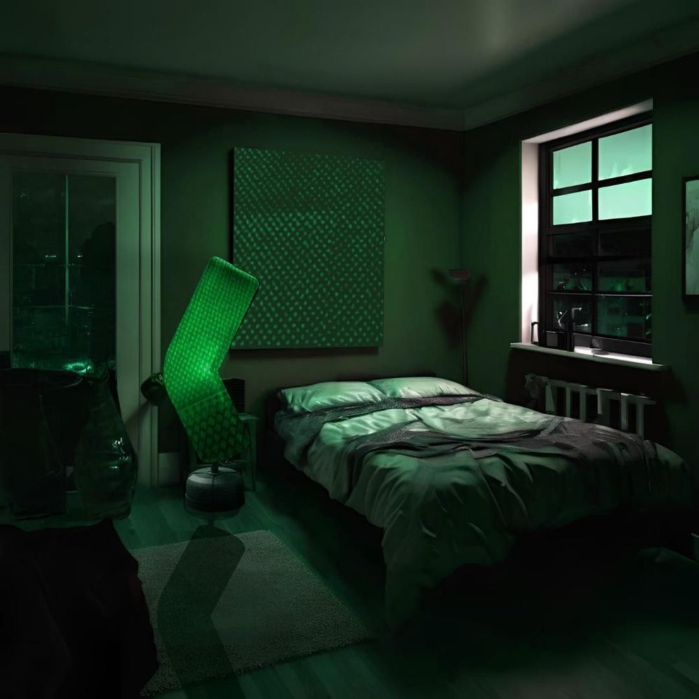 Floor lamps - MUJIL - Warrior’s Glow Floor Lamp - MUJIL