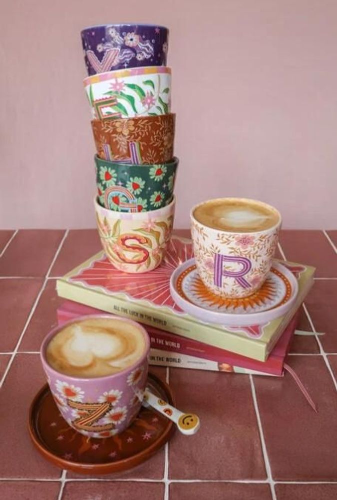 Tasses et mugs - Monogram Cups - ALL THE LUCK IN THE WORLD