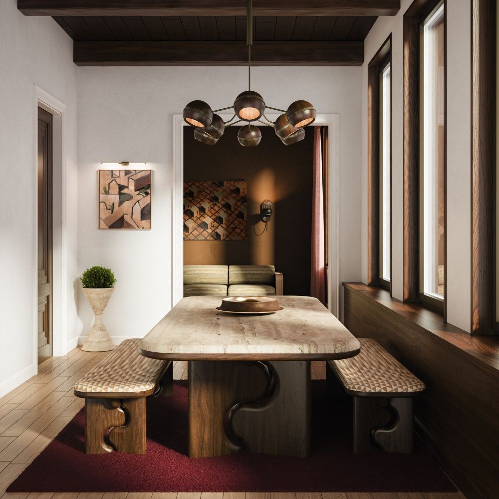 Wall lamps - Fleming Wall Lamp - WOOD TAILORS CLUB