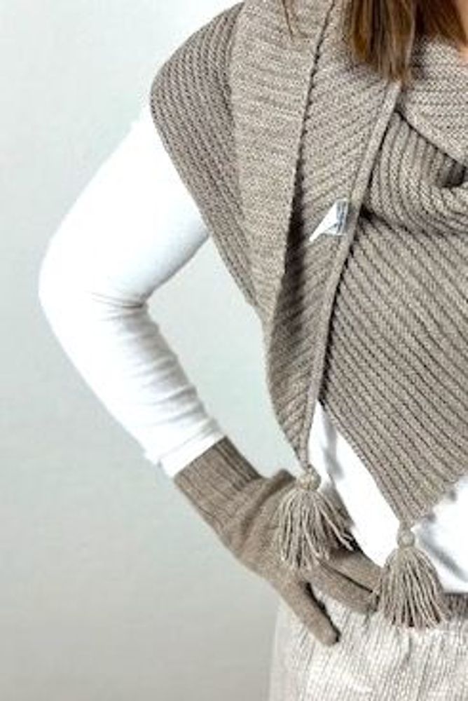 Scarves - Schawl Anita - T'RU SUSTAINABLE HANDMADE