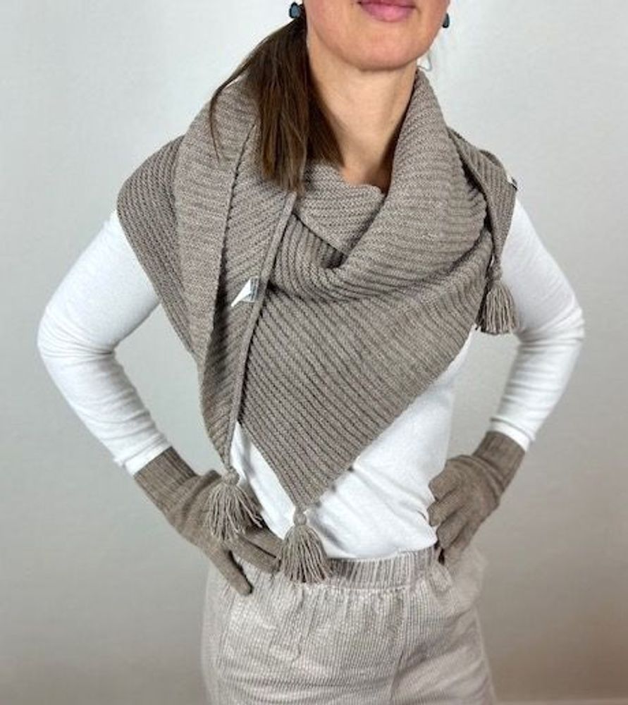 Scarves - Schawl Anita - T'RU SUSTAINABLE HANDMADE