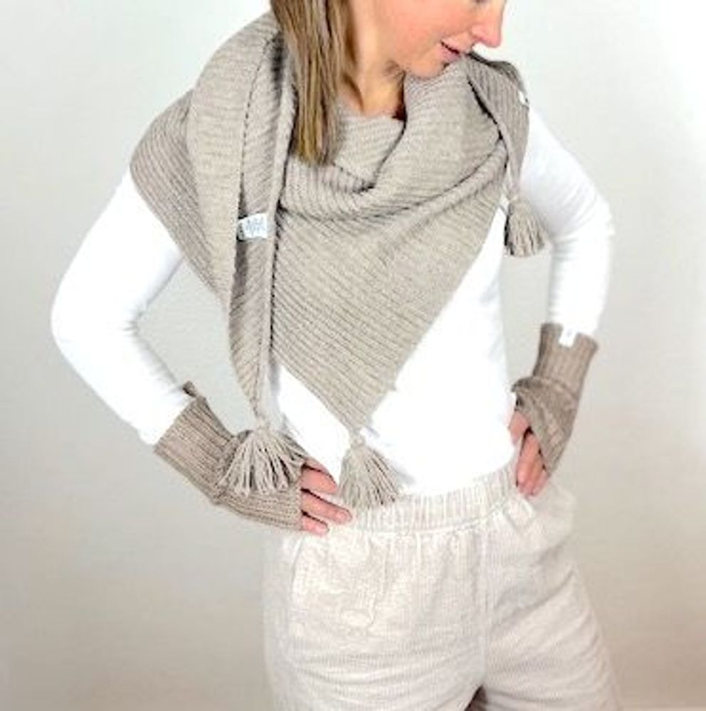 Scarves - Schawl Anita - T'RU SUSTAINABLE HANDMADE