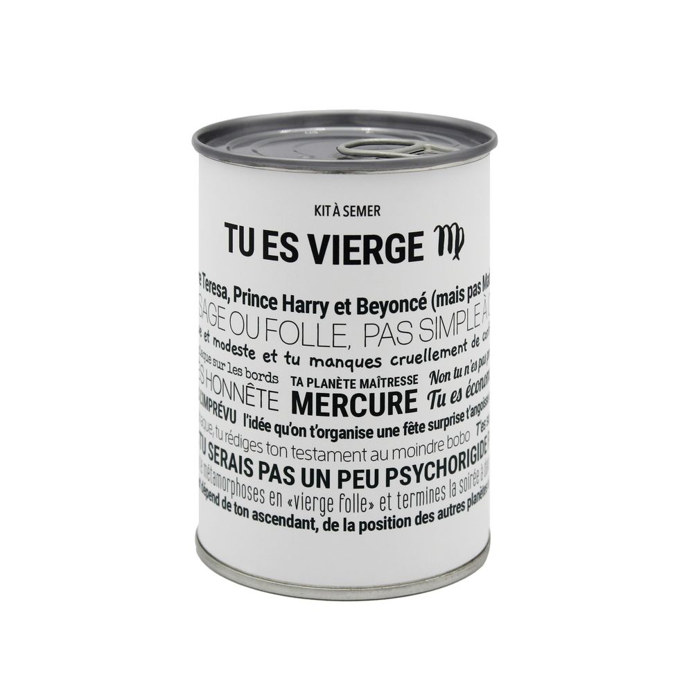 Decorative objects - Sowing kits\" Virgo\” in collaboration with\ "Tout est dit - MAUVAISES GRAINES