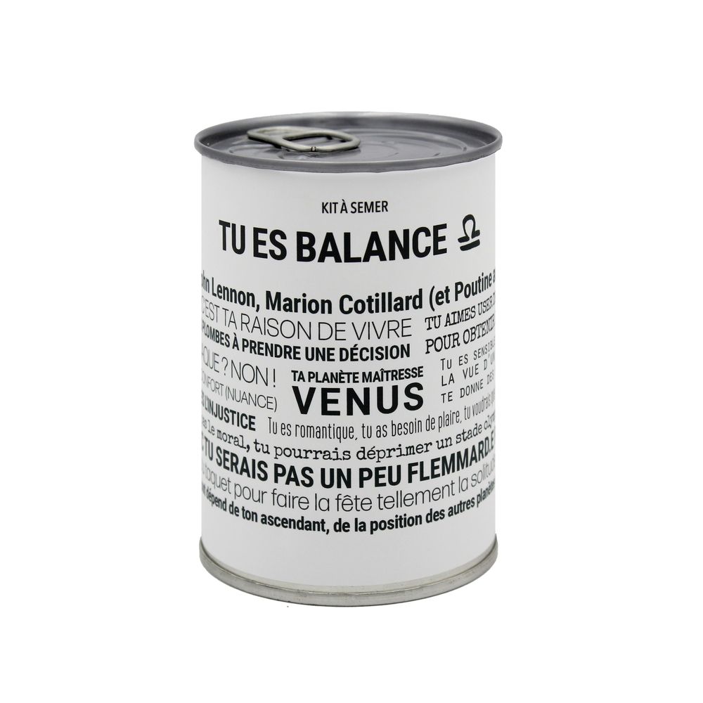 Cadeaux - Kits à semer "Balance" en collab avec "Tout est Dit" - MAUVAISES GRAINES