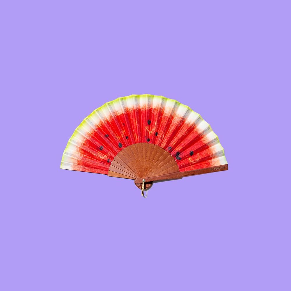 Other smart objects - Hand Fan Summer Fruits MINI size - Abanico - Éventail - A FAN OF