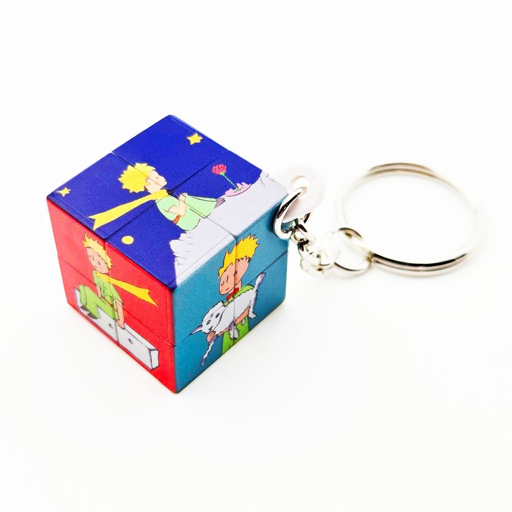 Gifts - PUZZLE CUBE2 THE LITTLE PRINCE KEYCHAIN - ICONICUBE