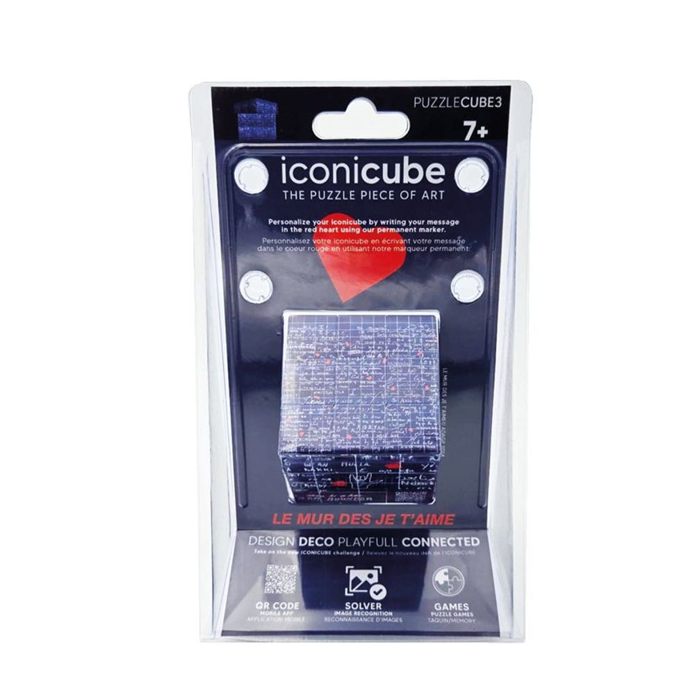 Gifts - PUZZLE CUBE3 LE MUR DES JE T'AIME - ICONICUBE