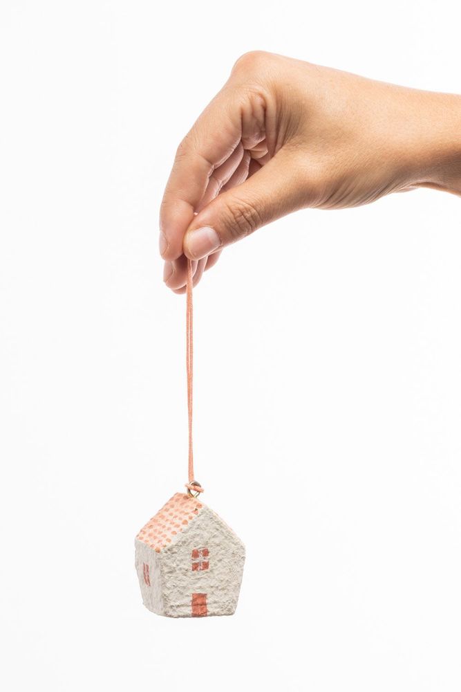 Decorative objects - Paper pendant HOUSE - TRANQUILLO