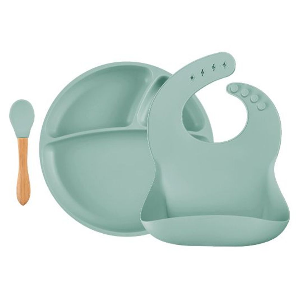 Repas pour enfant - Les coffrets vaisselle en silicone - MINIKOIOI