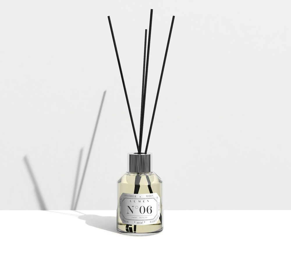 Diffuseurs de parfums - Diffuseur Rechargeable 100ml N°06 - Jardin à la Française - LUMEN • MAISON DE PARFUMS D'INTÉRIEUR