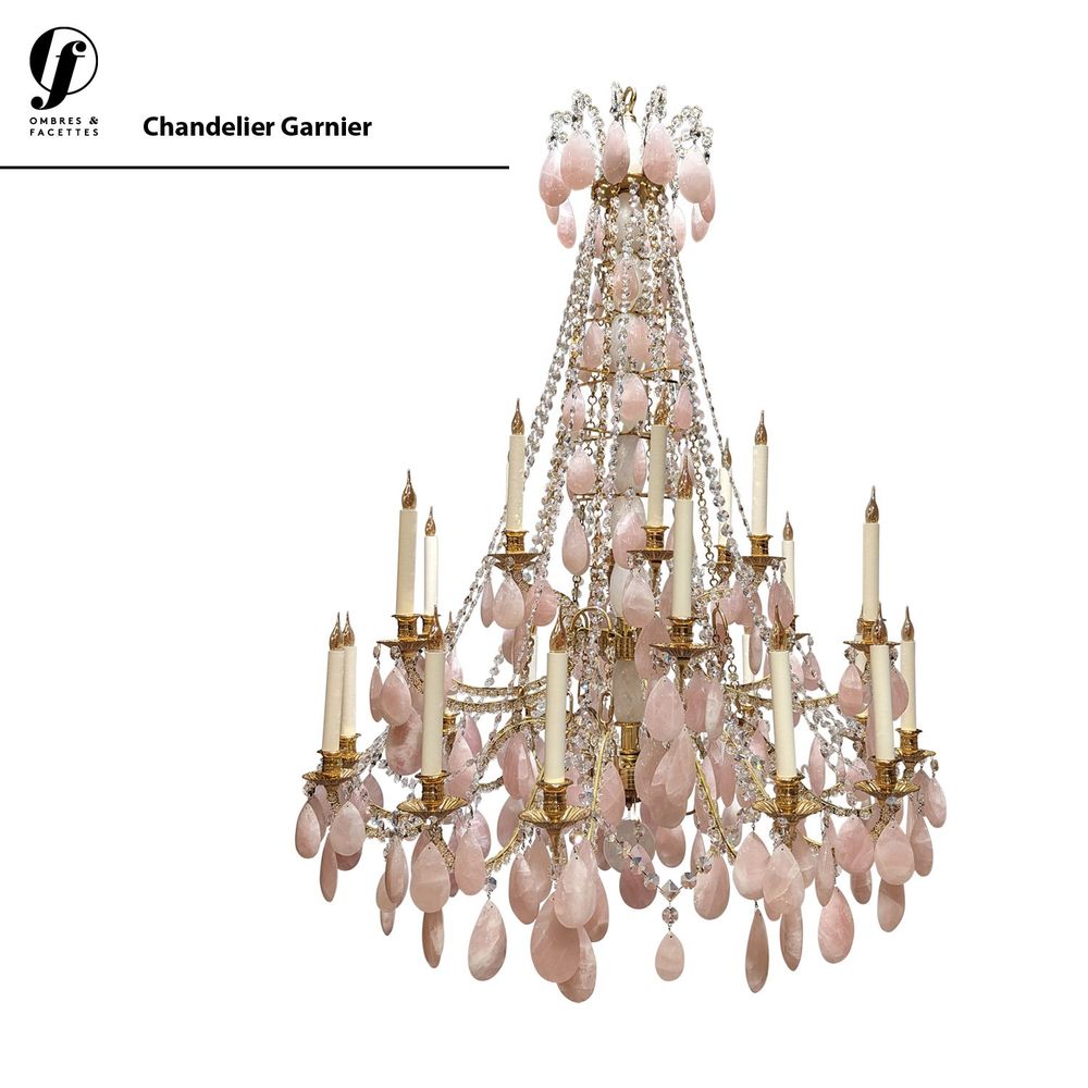 Wall lamps - Bronze chandeliers - OMBRES ET FACETTES