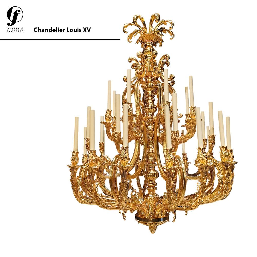 Wall lamps - Bronze chandeliers - OMBRES ET FACETTES