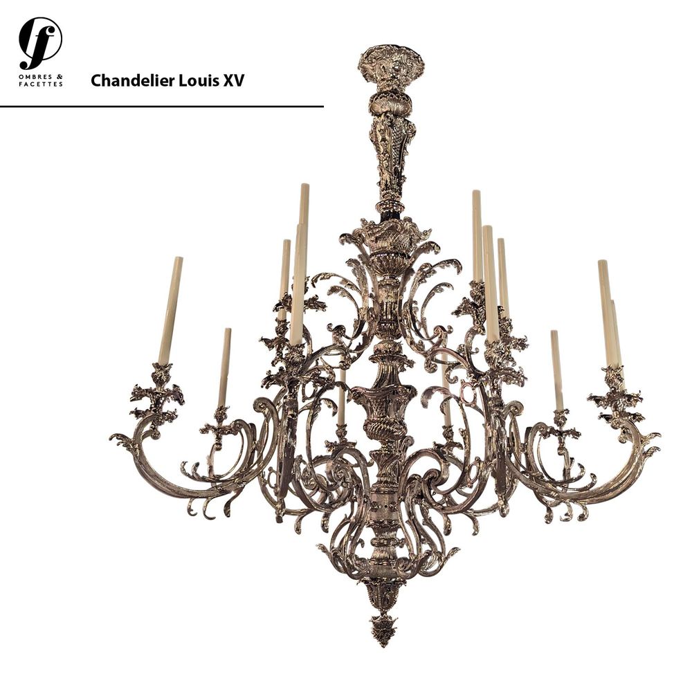 Wall lamps - Bronze chandeliers - OMBRES ET FACETTES