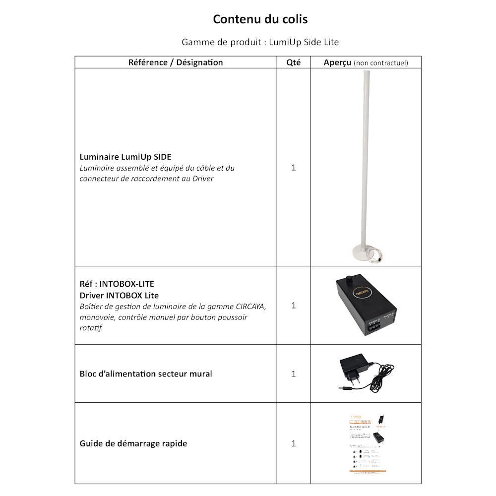 Office design and planning - Natural Light - SIDE Floor Lamp - ELYPSUN