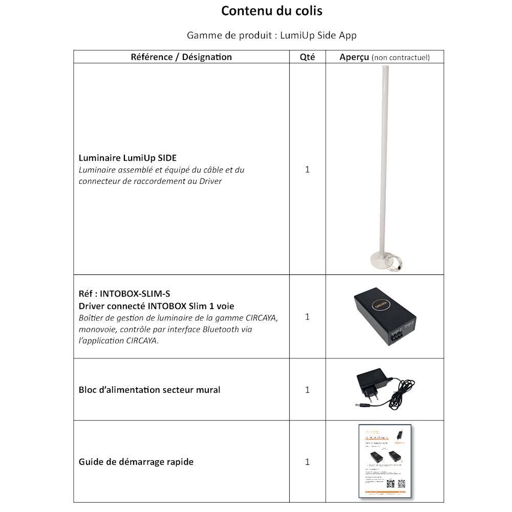 Office design and planning - Natural Light - SIDE Floor Lamp - ELYPSUN