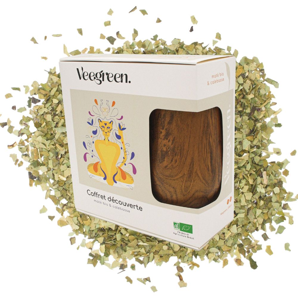 Coffrets et boîtes - Coffret Yerba Mate + Calebasse Marron - VEEGREEN