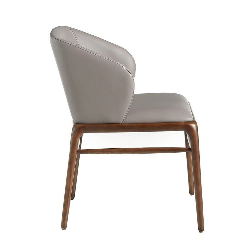Chaises - Chaise de table à manger rembourrée en simili cuir - ANGEL CERDÁ