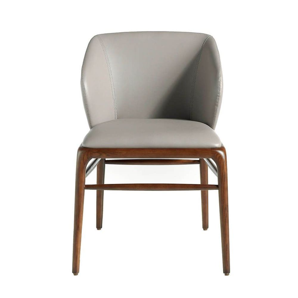 Chaises - Chaise de table à manger rembourrée en simili cuir - ANGEL CERDÁ