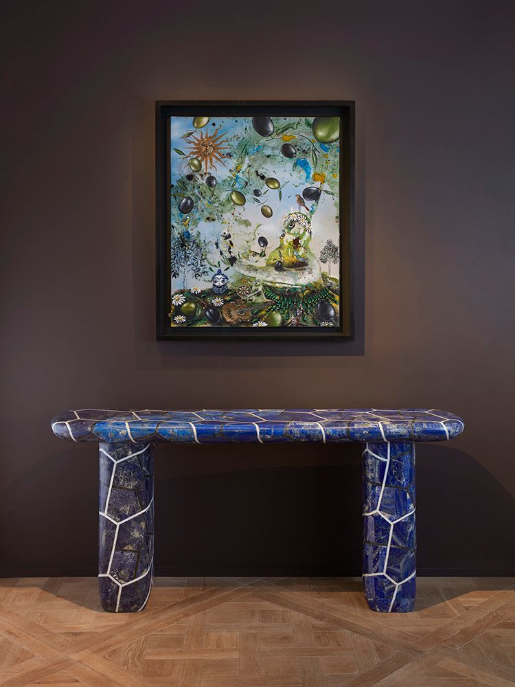 Console table - 'Gandhara Carapace' Console by Nada Debs - GALERIE BSL