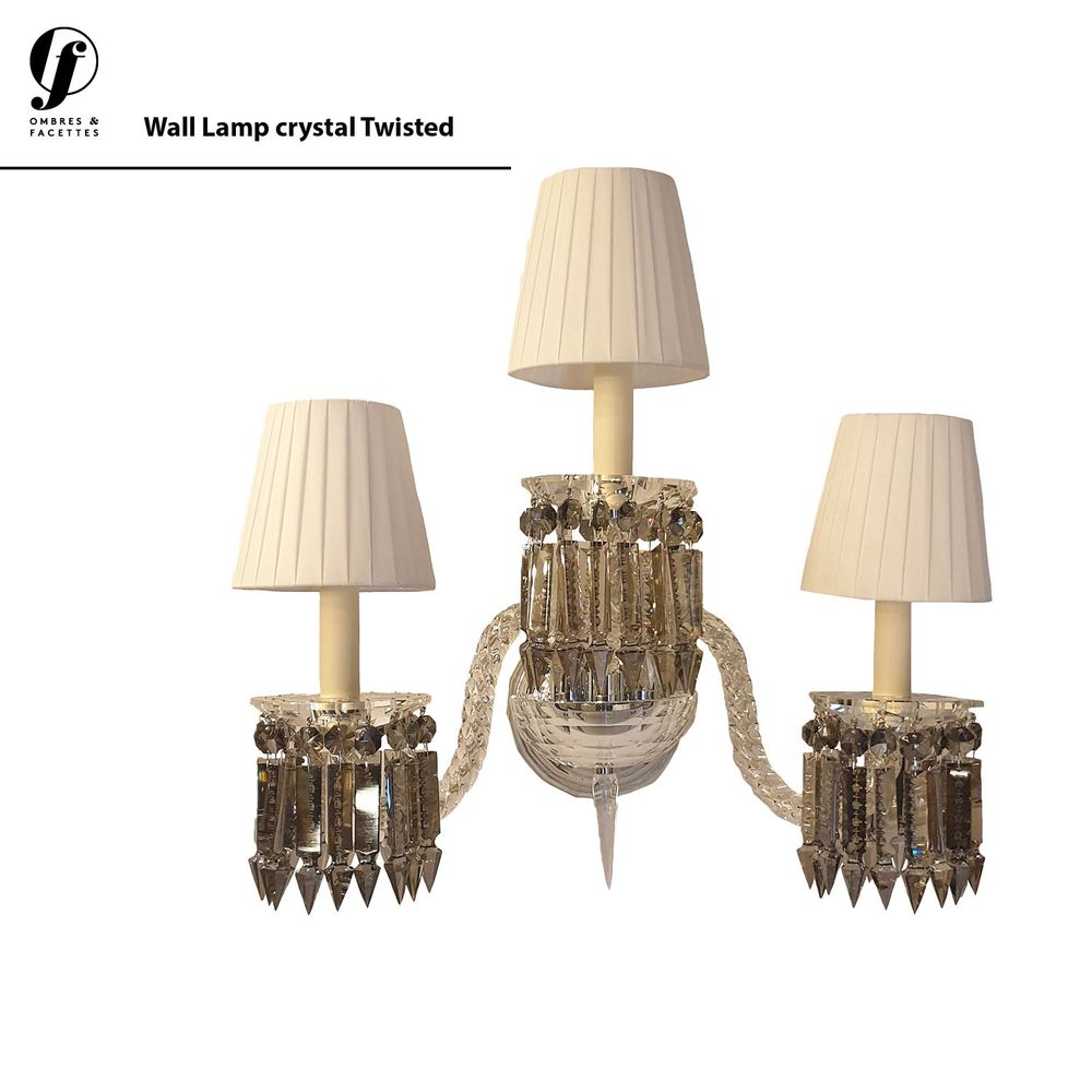 Decorative objects - Crystal lights and table lamps - OMBRES ET FACETTES