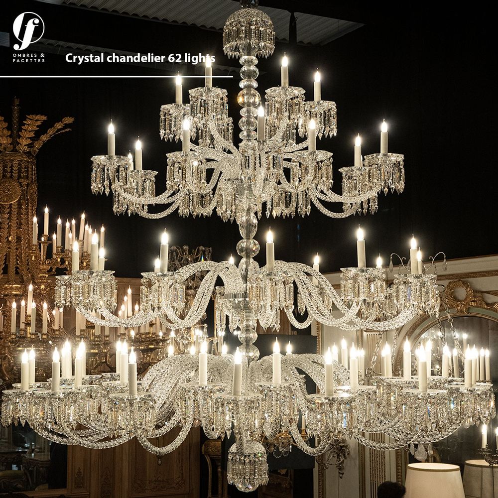 Decorative objects - Crystal lights and table lamps - OMBRES ET FACETTES