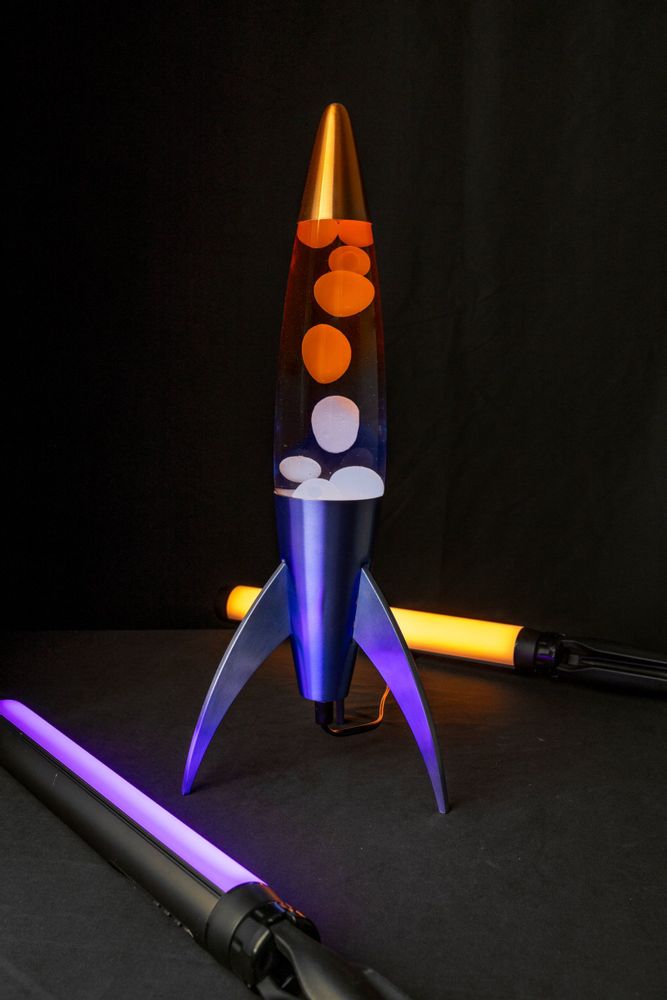 Lampes de table - LAMPE À LAVE - ROCKET - FISURA