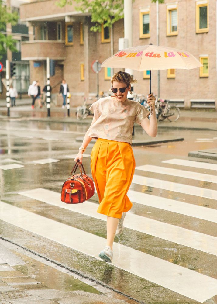 Travel accessories - FOLDING UMBRELLA - FISURA