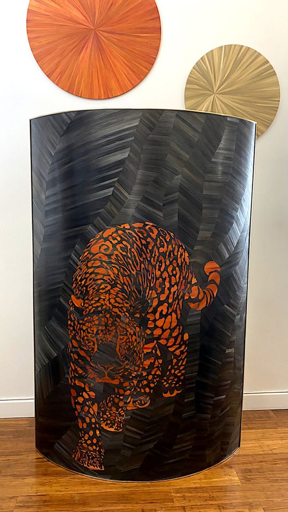 Pièces uniques - Paravent Évasion Africaine - ATELIER LASTO