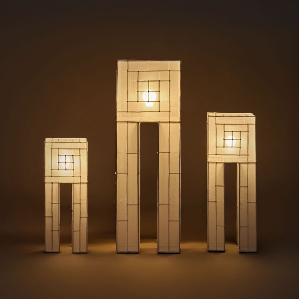 Lampadaires - Jogak Light Sculptures - STUDIO BOOBOON