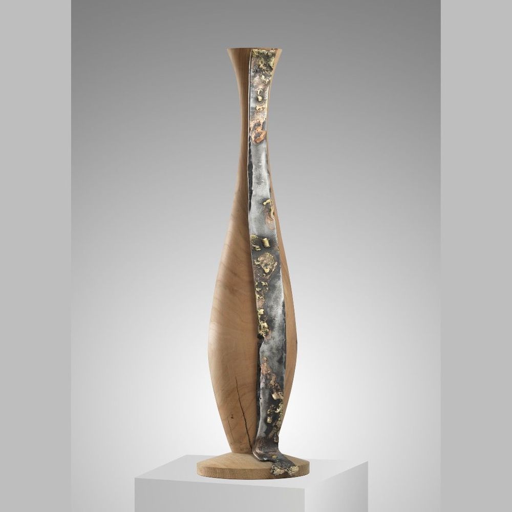 Unique pieces - Totem Wood & Metal - SÉBASTIEN BOUISSET