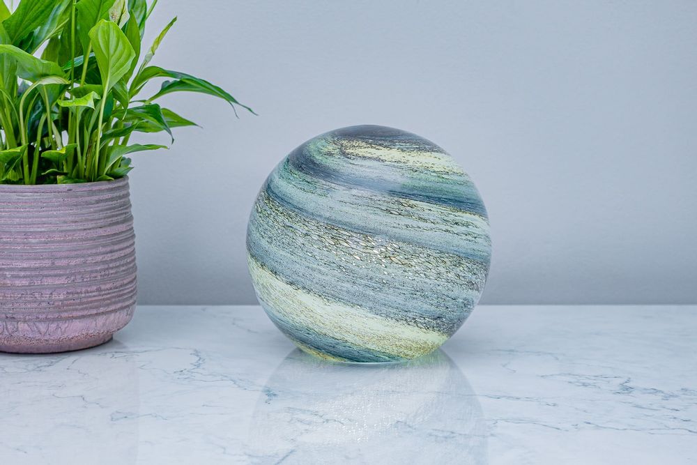 Table lamps - GL007 Sand & Sea Glass Lamp 18cm - L.GLOW HOME