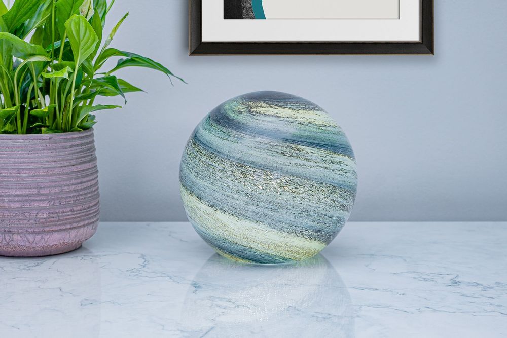 Table lamps - GL007 Sand & Sea Glass Lamp 18cm - L.GLOW HOME