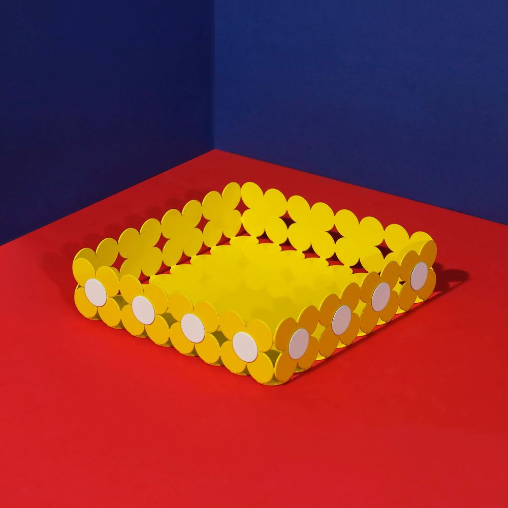 Trays - Yellow Napkin Holder - ISUWA