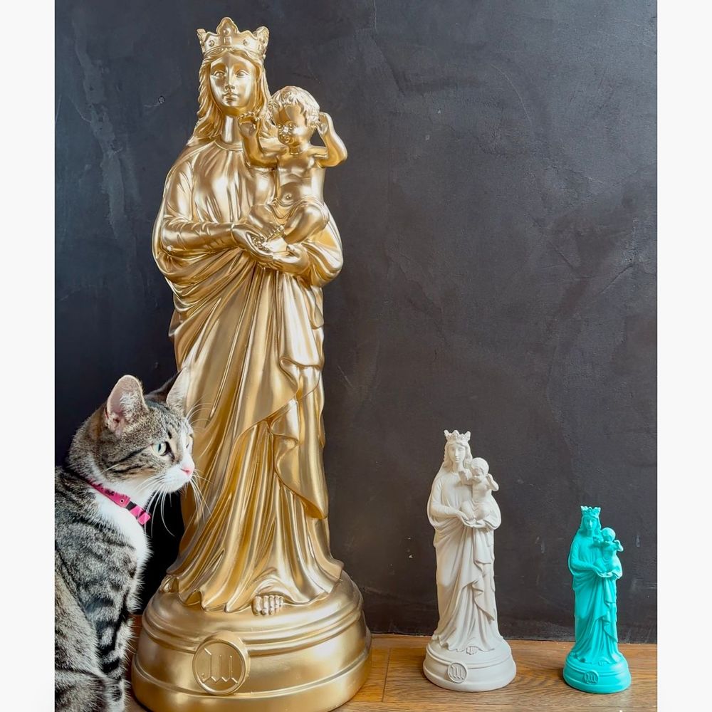 Objets de décoration - Statuette Bonne Mère - J'AI VU LA VIERGE