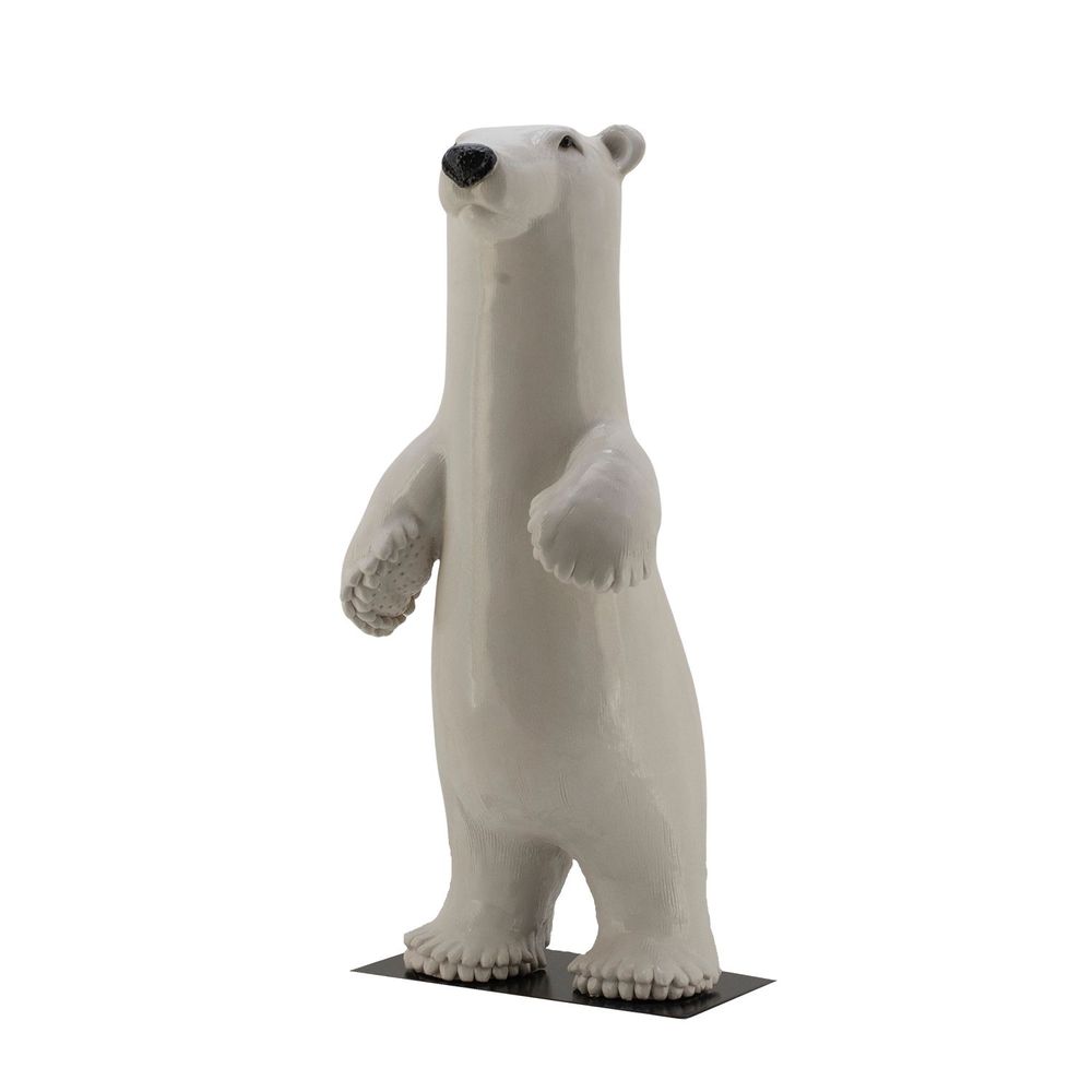 Sculptures, statuettes and miniatures - Polar bear - VALERIE COURTET