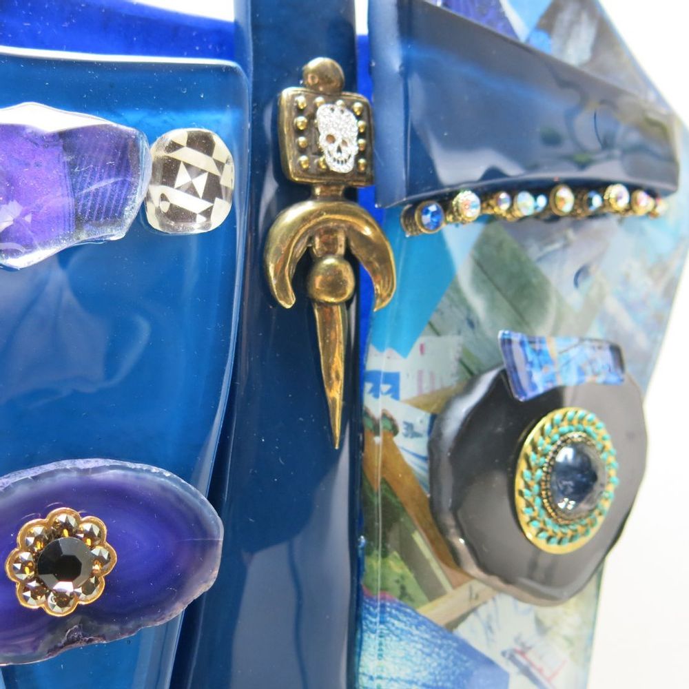 Verre d'art - Sculpture ZELLA - NATHALIE BORDERIE