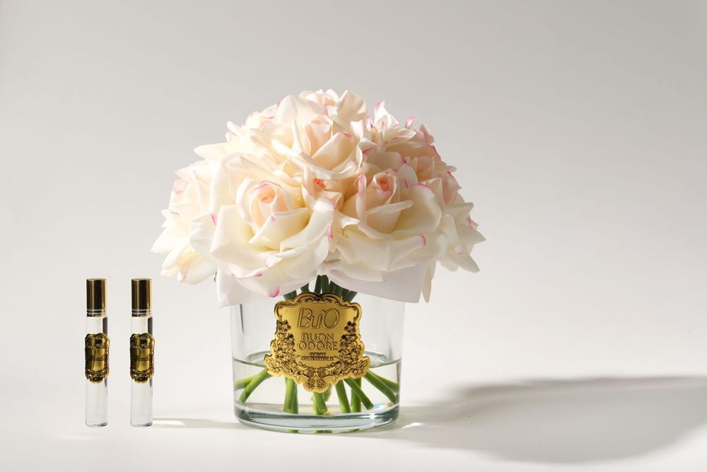 Decorative objects - Glass Gold Blush 14 Rose - ARTZEN DESIGN