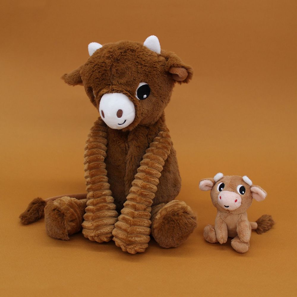 Cadeaux - Vache maman et son bébé - Les Ptipotos - DEGLINGOS