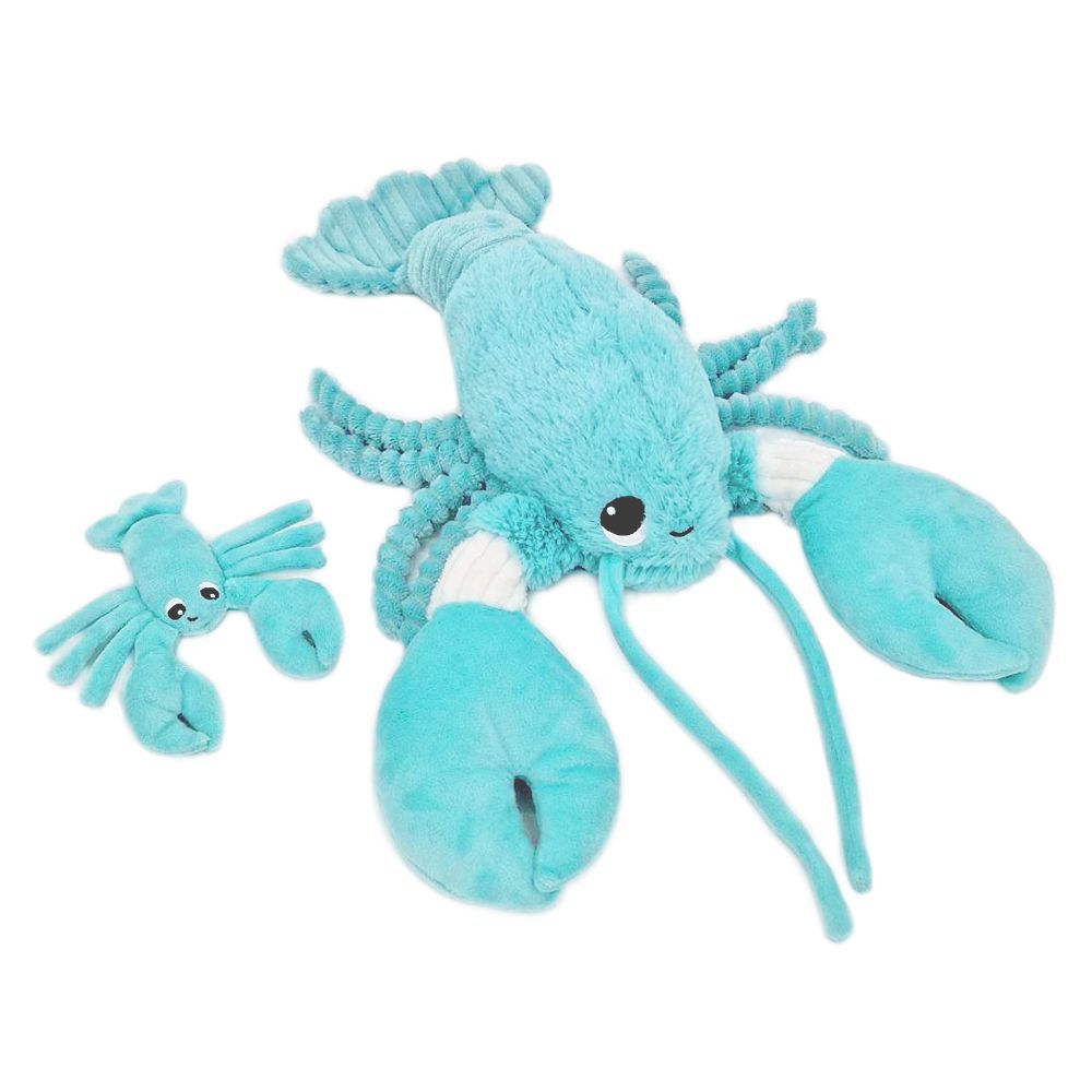 Peluches - Peluche homard maman et son bébé Les Ptipotos - DEGLINGOS