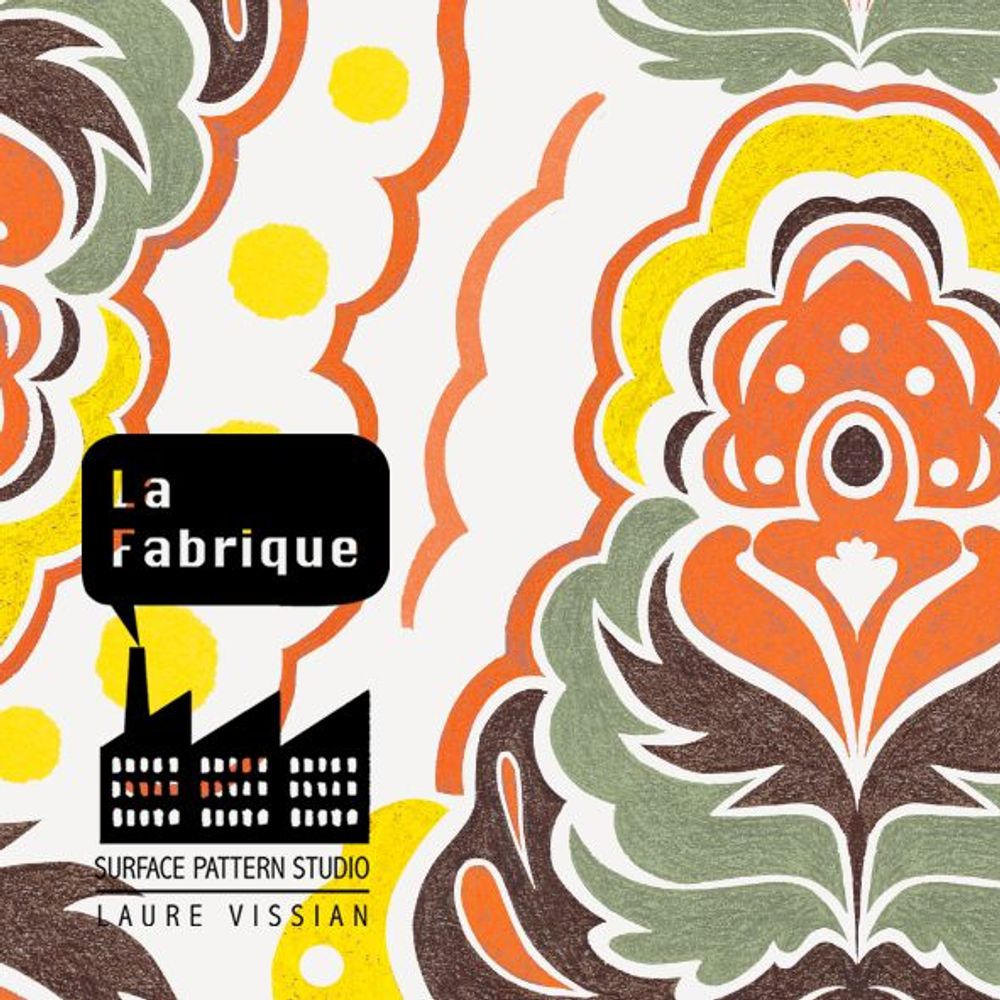 Design textile et surface - PATTERN DESIGN - LA FABRIQUE DESIGN TEXTILE