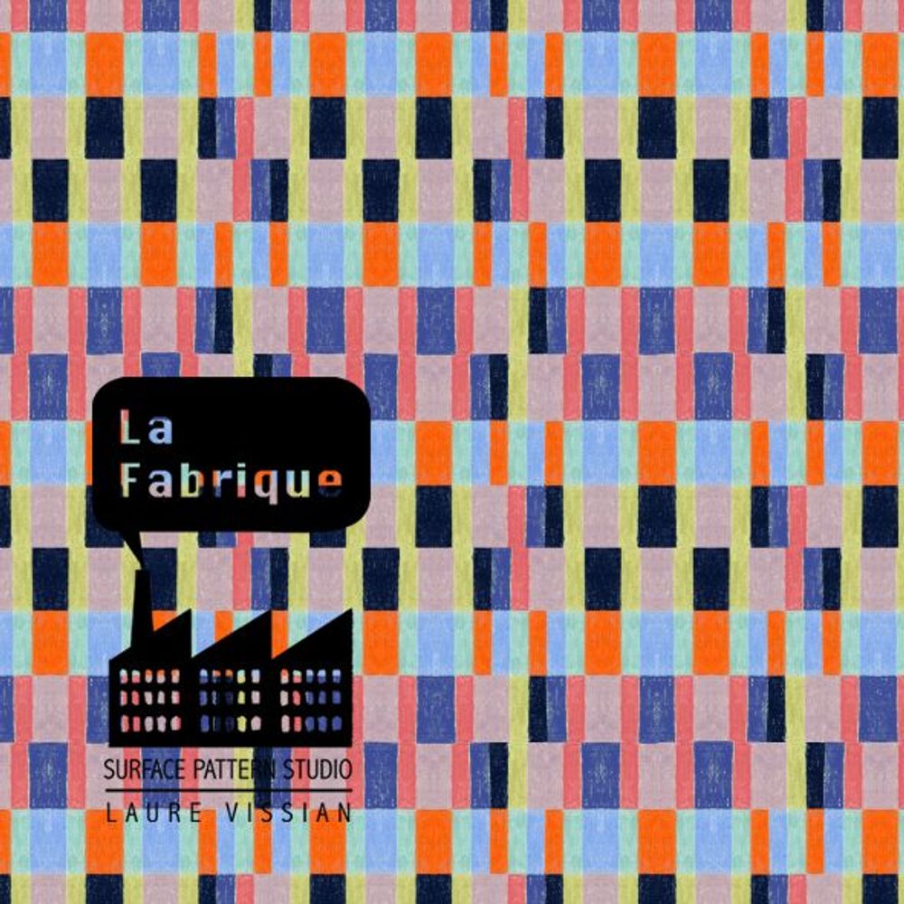 Design textile et surface - PATTERN DESIGN - LA FABRIQUE DESIGN TEXTILE