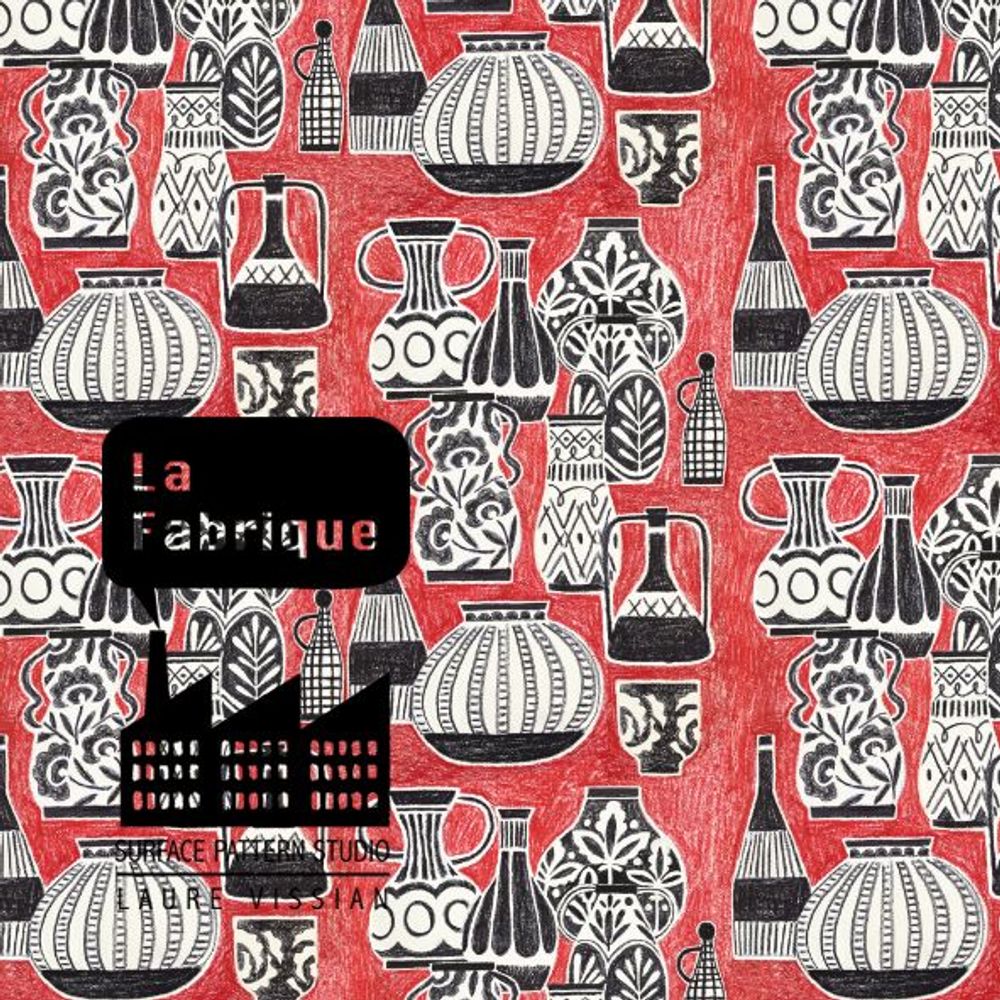 Design textile et surface - PATTERN DESIGN - LA FABRIQUE DESIGN TEXTILE