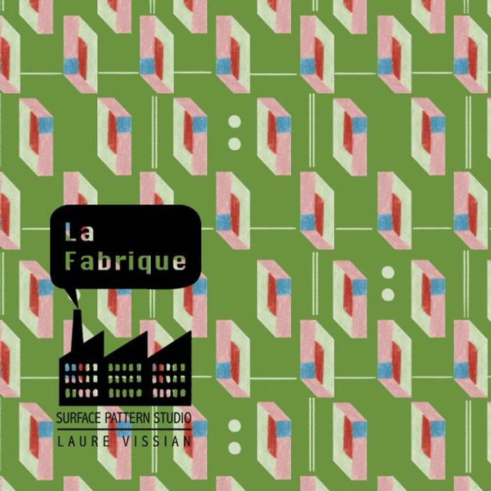Design textile et surface - PATTERN DESIGN - LA FABRIQUE DESIGN TEXTILE