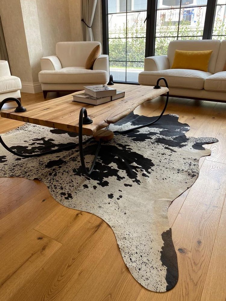 Contemporary carpets - Cowhide Rugs For Your Vacation Properties by Loominology Rugs - LOOMINOLOGY RUGS